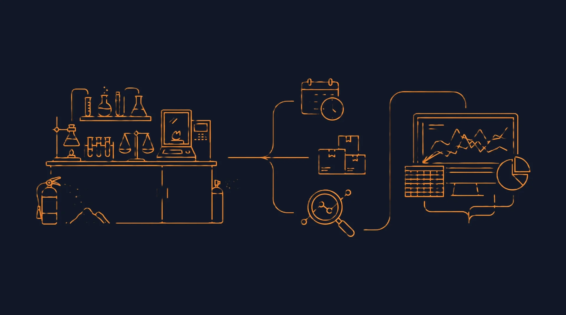 Guilherme no laboratorio de analise de po quimico para extintores