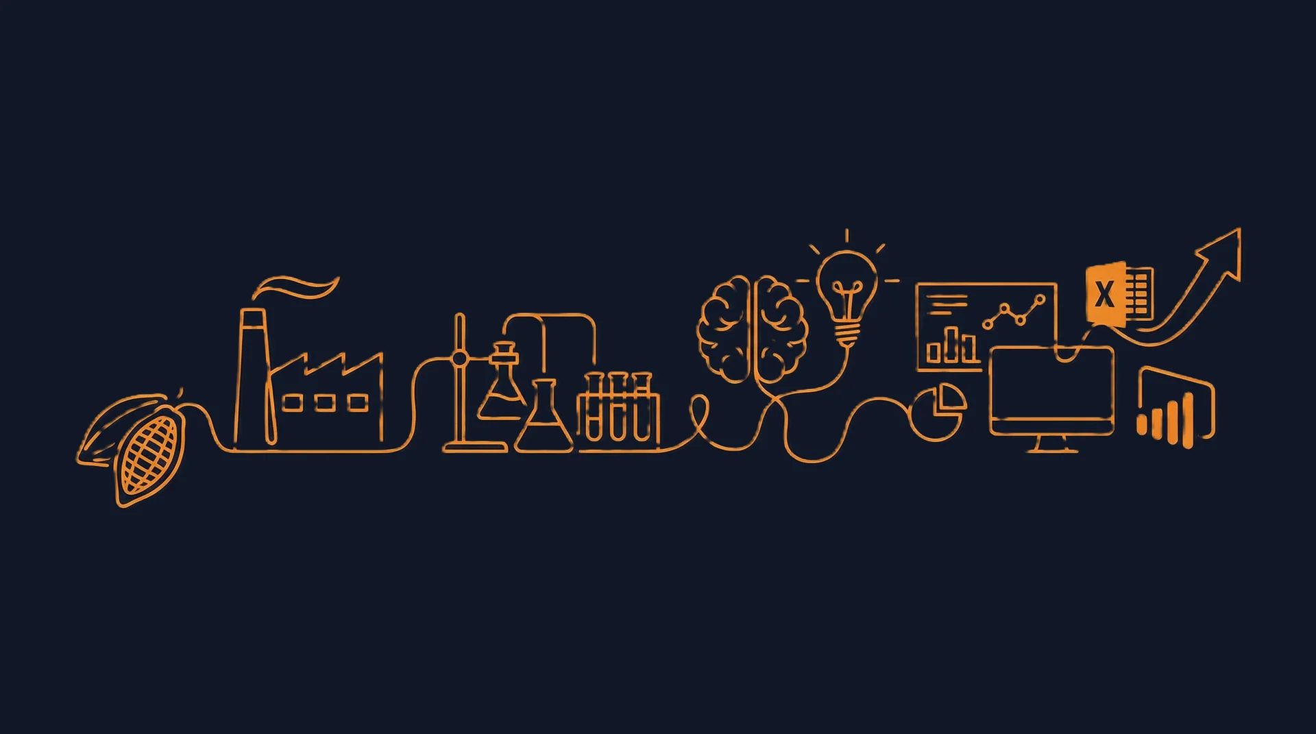 Guilherme na industria de processamento de cacau como analista de P&D